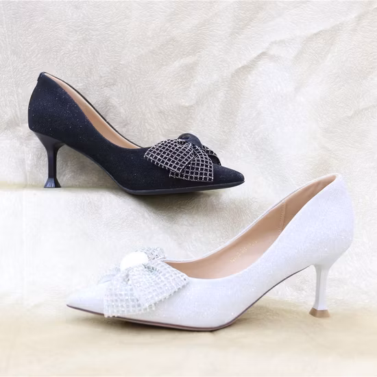 Zapato de señora del vestido de fiesta del tacón alto del gatito de la comodidad de alta calidad